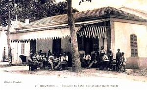 1758-Bourkika - Pres de Tipaza - Cafe-Hotel du Soleil qui luit pour tout le monde